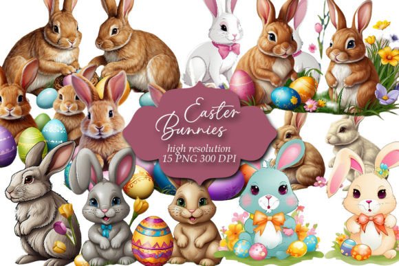 Download Easter Clipart, Easter Bunnies Clip Art - Clip Collection