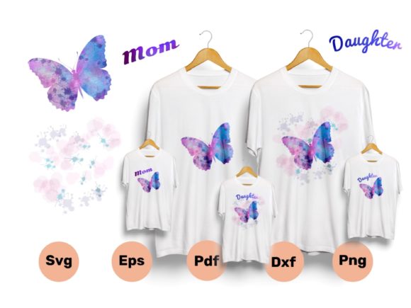 Download 3D SVG Butterfly Watercolour Mom Clipart - Clip Collection