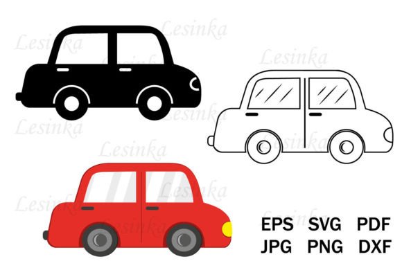 Download Car, Clipart for Printing, Svg, Contour - Clip Collection
