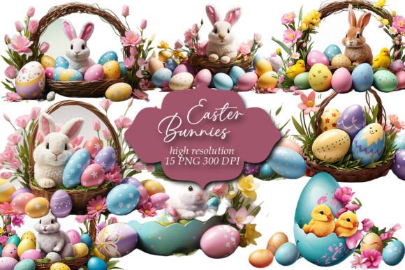 Download Easter Clipart, Easter Bunnies Clip Art - Clip Collection